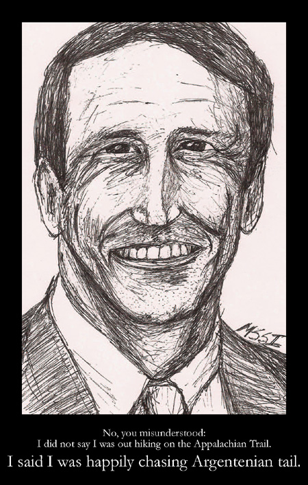 Governor Mark Sanford -- Pen and Paper